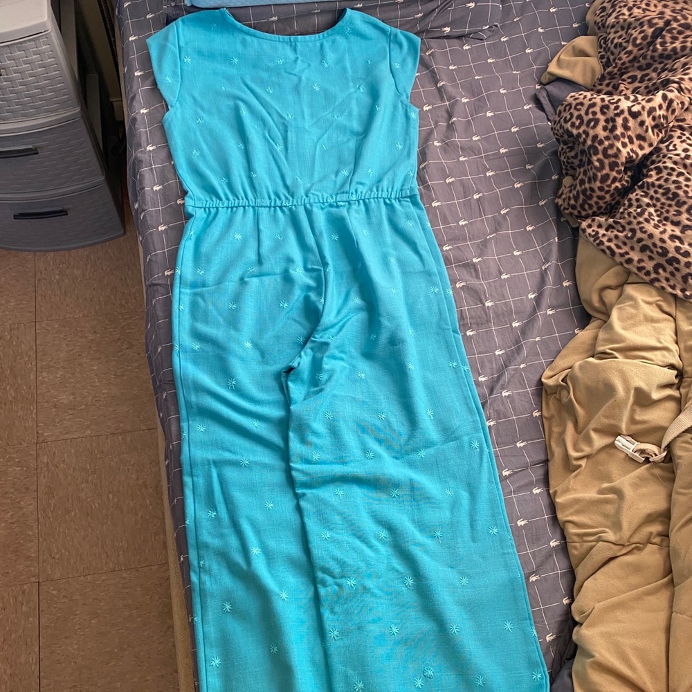 Custom Jumpsuit with Matching Cover Up